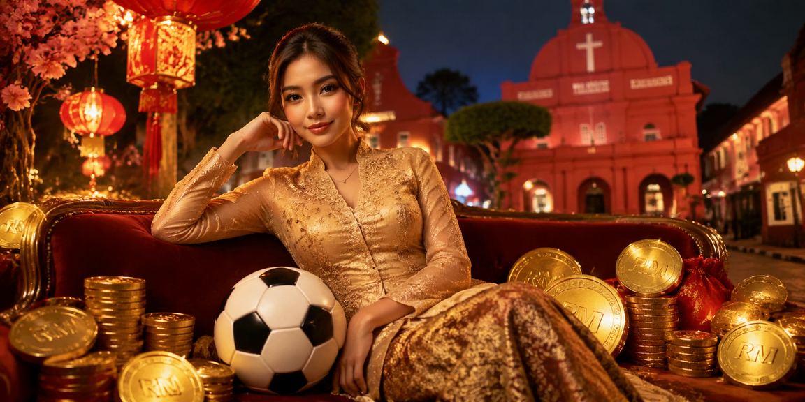 Pengguna wanita Melaka berpakaian kebaya menggunakan platform kasino dalam talian